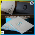 450g kraft paper business card, die cut business card, debossed business card